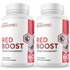 Red Boost - Blood Flow Support Dietary Supplement 60 Capsules (2 Pack)