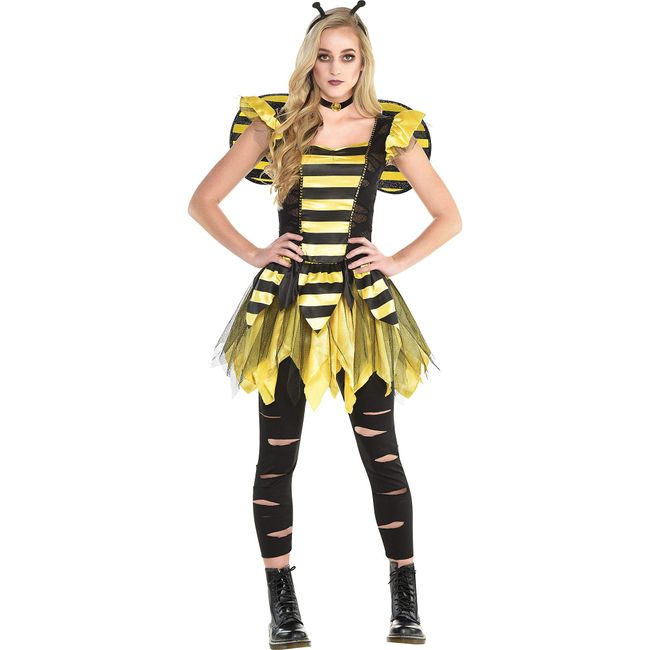 Zom-Bee Halloween Costume for Women, Small, with Included Accessories, by Amscan