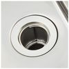 GAONA GA-PB083 Sink Lid Set, Silver