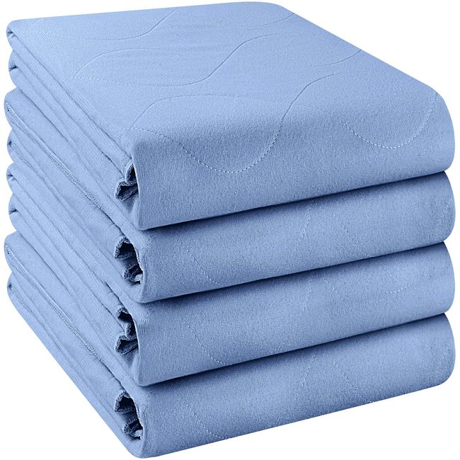 Bed Pads for Incontinence 34 x 52 Washable, Waterproof Adults