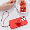 PopSockets iPhone 13 Pro Grip Compatible with MagSafe, Phone Case for iPhone 13 Pro, Wireless Charging Compatible, Case Only - Rosso