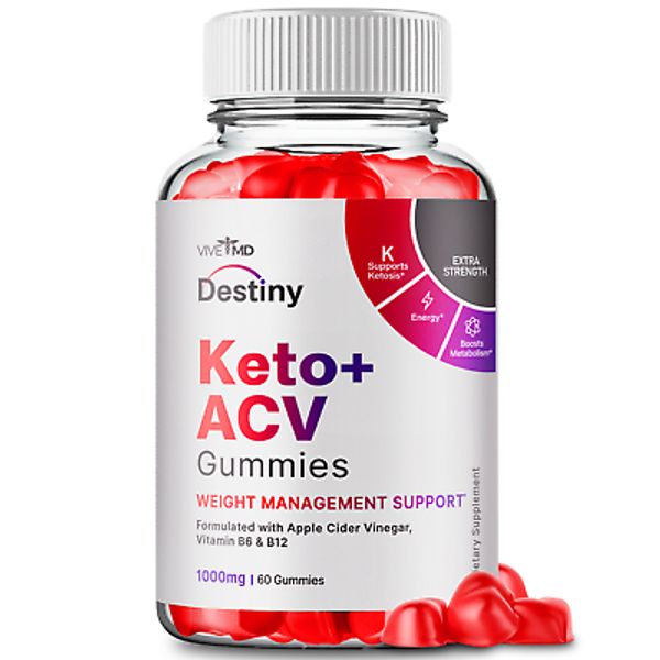 Destiny Keto ACV Gummies Destiny Keto Official Formula (1 Pack)