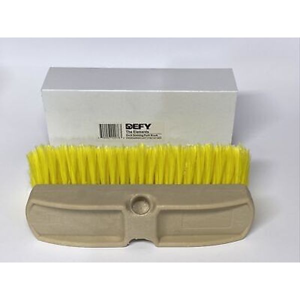 DEFY 10 In. Flagged Deck Staining Push Brush 4119-C New