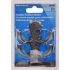 Hardware Essentials 852293 Double Clothes Hooks Pewter -2 Pack