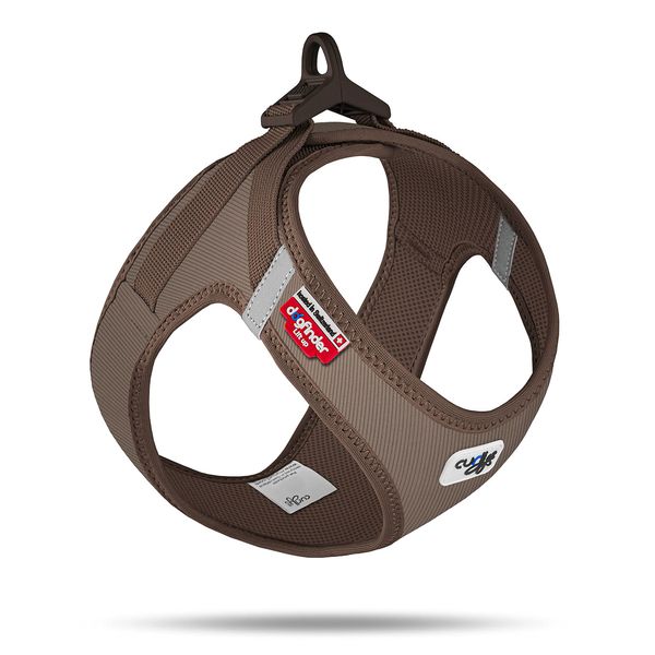 Vest Harness Curli Clasp Cord Brown L