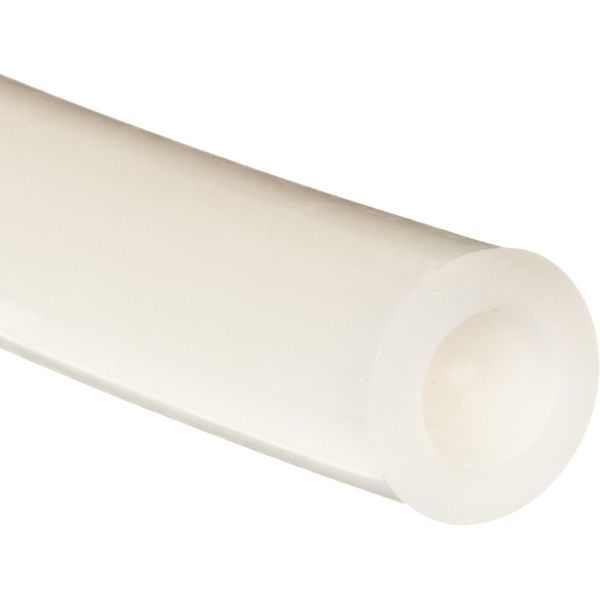 White SiliconeTubing, 1/16"ID, 3/16"OD, 1/16" Wall, 10' Length
