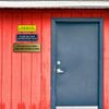 Standard Please Help Keep Our Restroom Clean Wall or Door Sign - Lt Gray - Large