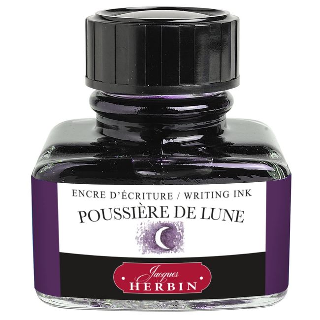 J. Herbin Fountain Pen Ink - 30 ml Bottled - Poussiere de Lune