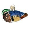 Old World Christmas Bird Watcher Collection Glass Blown Ornaments for Christmas Tree Wood Duck