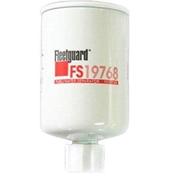 FS19768 Fleetguard Fuel Filter, Water Separator (Pack of 2)