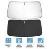 SKTU Sun Protection Windscreen Compatible with Kiα Ceed Xceed Proceed Interior Foldable Windscreen Cover with UV Protection