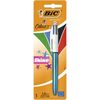 Bic 4 Colours Shine Pen Blister Pack White, x1