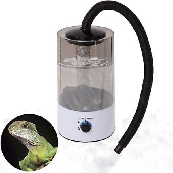 Reptile Humidifier Fogger, (4L) Fog Machine for Reptile Terrarium Tank, Pets ...