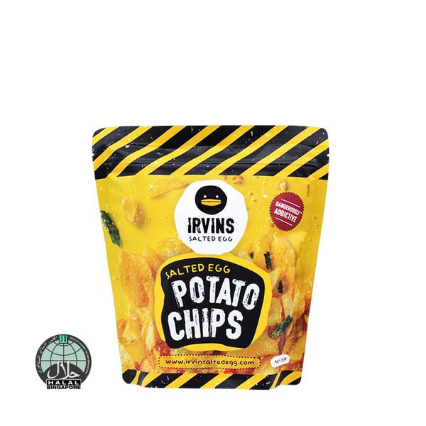 IRVINS Salted Egg Potato Chips Crisps 105g