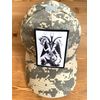 Patch Shop Dongri Baphomet Black Magic Cross Transfer Airsoft Patch Patch Removable (Velcro and Velcro Compatible) Velcro A0585