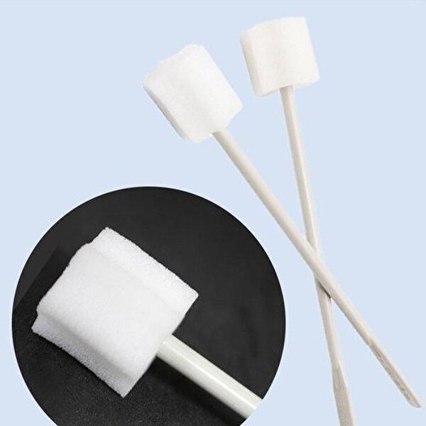 Disposable Cotton Swab Toothbrush Oral Cleaning Gargle Sponge Individually Packaged 50 ea_WBF0309