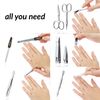 marQus Solingen Germany Manicure Sets for Women & Men 7 Pcs Set - Quality Grooming Kit Nail Clippers & Toenail Clippers, tweezers Nail Kit - Fabulous Gift for all Occasions