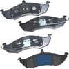 Bendix Premium Semi Metallic Brake Pads For Ford Cougar Thunderbird 80 Charac...