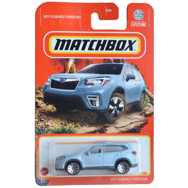 Matchbox 2019 Subaru Forester, Blue 78/100