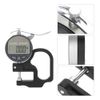 Wendry Digital Thickness Gauge, LCD Digital Display, Measuring Range is 0-12.7mm, Thickness Meter Electronic Micrometer with LCD Display