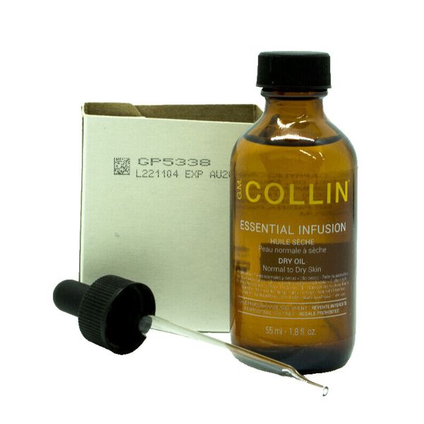 G.M. Collin Essential Infusion Dry Oil Pro Size 1.8 fl oz/55ml AUTH Exp 2024