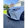 Front Bumper Tow Hook License Plate Mount Bracket Kit For Lexus RC 2015-2018 New