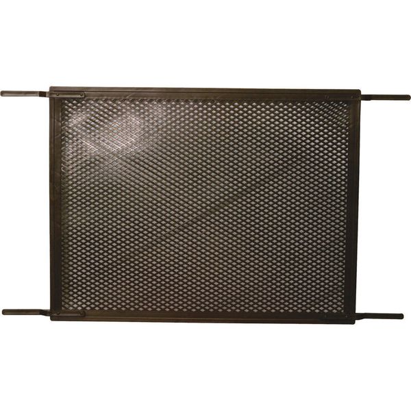 Prime-Line PL 15516 Bronze Screen and Storm Hinged Screen Door Grill