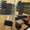 FLYFLYGO Bag, Peg Carrying Case, Peg Storage, Hammer, Bag (A Type, Black)