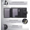 KORUMA Quality RFID Blocking Leather Men Wallet with Coin Pocket (Black)