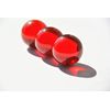 151 0205 Glass Balls with Stand Diameter Approx. 30 mm Polished Red