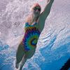 TYR Latex Swim Cap, Purple
