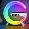 Intelligent Led Lamp Bluetooth Speaker Alarm Wireless Charger, Smart Lamp