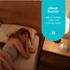 White Noise Sound Machine | Portable Sleep Therapy for Home, Office, Baby & Travel | 6 Relaxing & Soothing Nature Sounds, Battery or Adapter Charging Options, Auto-Off Timer | HoMedics