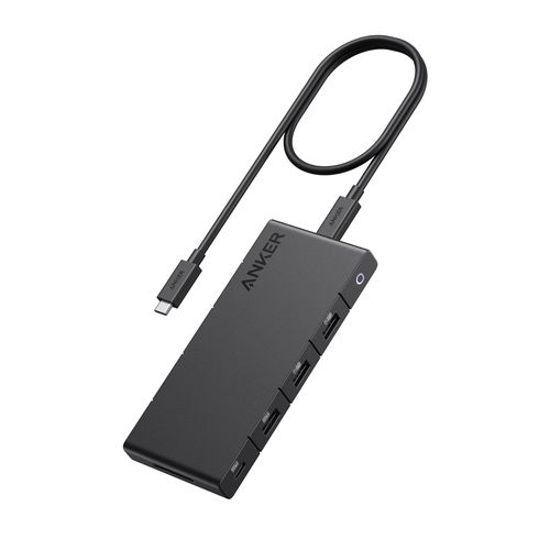 Anker 364 USB-C Hub (10-in-1, Dual 4K HDMI), 100W, USB PD, 4K HDMI Port, 2 Screen Output, Detachable Cable, 50cm SD Card Slot, Ethernet Port, 5Gbps, High Speed Data Transfer, USB-C USB-A Port