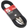 Stagg SAC6PS DL 6m/20 ft Deluxe Stereo Jack to Jack Cable