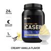 Optimum Nutrition Gold Standard 100% Micellar Casein Protein Powder, Slow Digesting, Helps Keep You Full, Overnight Muscle Recovery, Creamy Vanilla, 2 Pound (Packaging May Vary)