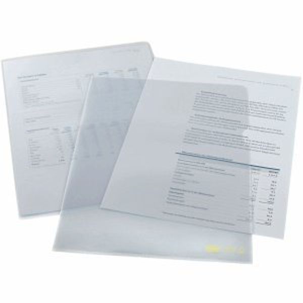 Elba Premium Document Wallets A4 PP 150my Transparent Pack of 100