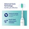 Philips Sonicare Electric Toothbrush 3100 White with Pressure Sensor HX3671/13