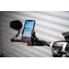 Techmount Universal Motorcycle Control Mount with Techgripper - Grey