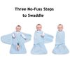 Halo Sleepsack Swaddle, 100% Cotton, Triangle Neutral, Multi, Small