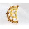 Ducati Billet CNC Vented Open Dry Clutch Cover Gold
