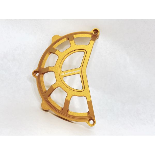 Ducati Billet CNC Vented Open Dry Clutch Cover Gold