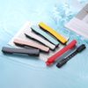 Sourcing Map 2 Pcs Luggage Handle Replacement - 8.5 Inch Suitcase Carry Strap, Plastic Pull Grip With Screws for Box Case, Bright Red