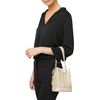 Geox Women's D Gerania A Bag, Skin/Silver, One Size