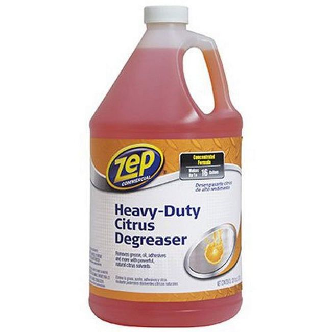 Zep Heavy-Duty Citrus Degreaser Refill - 128 Oz (1-Pack) ZUCIT128 - Professional Strength Cleaner and Degreaser