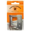 X-Hooks Canvas Picture Hangers 4 Pack + Screws Flat to Wall