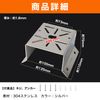 HAMILO Security Camera Mounting Hardware Corner Bracket Stainless Steel Bracket