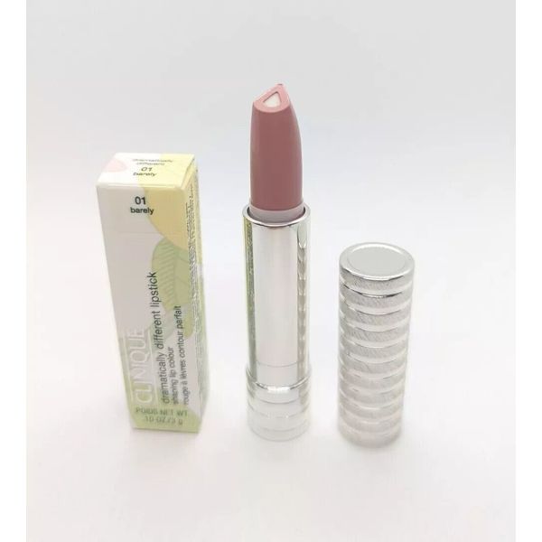 Clinique Dramatically Different Lipstick - 01 Barely - Full Size 0.1 oz/3 g