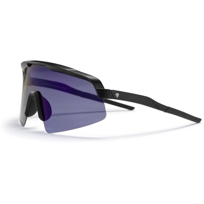 CHPO HANKZILLA Sonnenbrille Matte Black/Blue Mirror Polarized