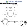 6W LED Round Recessed Ceiling Flat Panel Down Light Slim Lamp Cool White 6500k